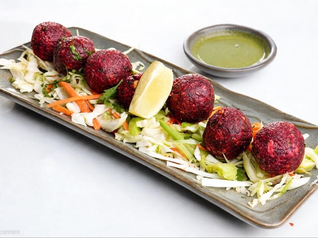 BEETROOT KABAB.