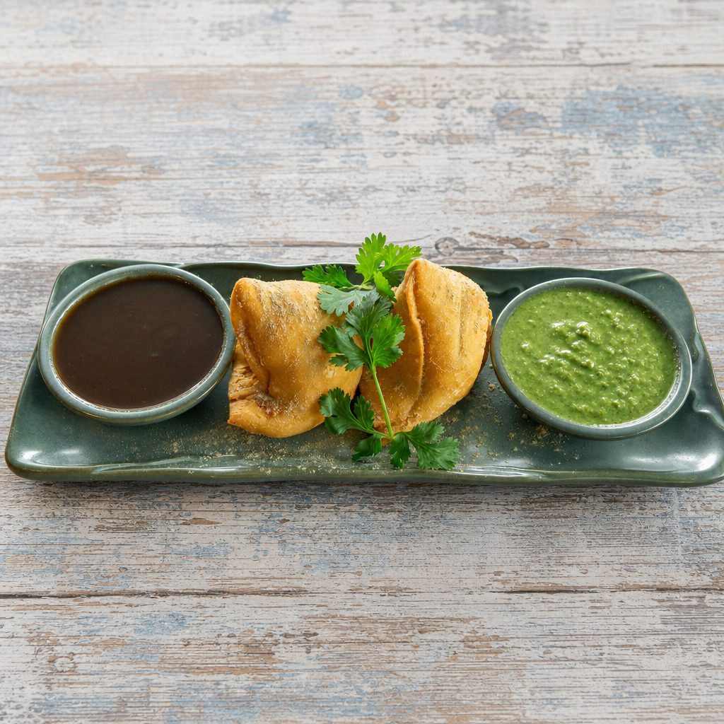 VEG SAMOSA (2 PCS).