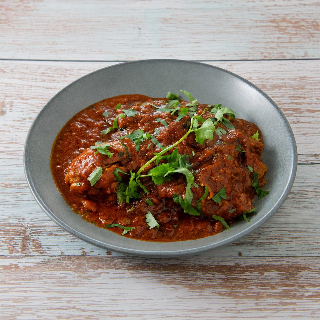 CHICKEN BHUNA.