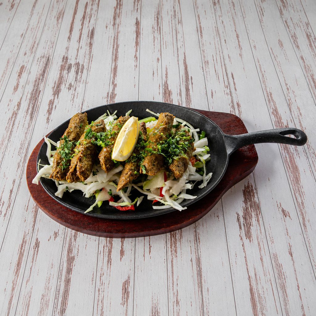 LAMB SEEKH KABAB.