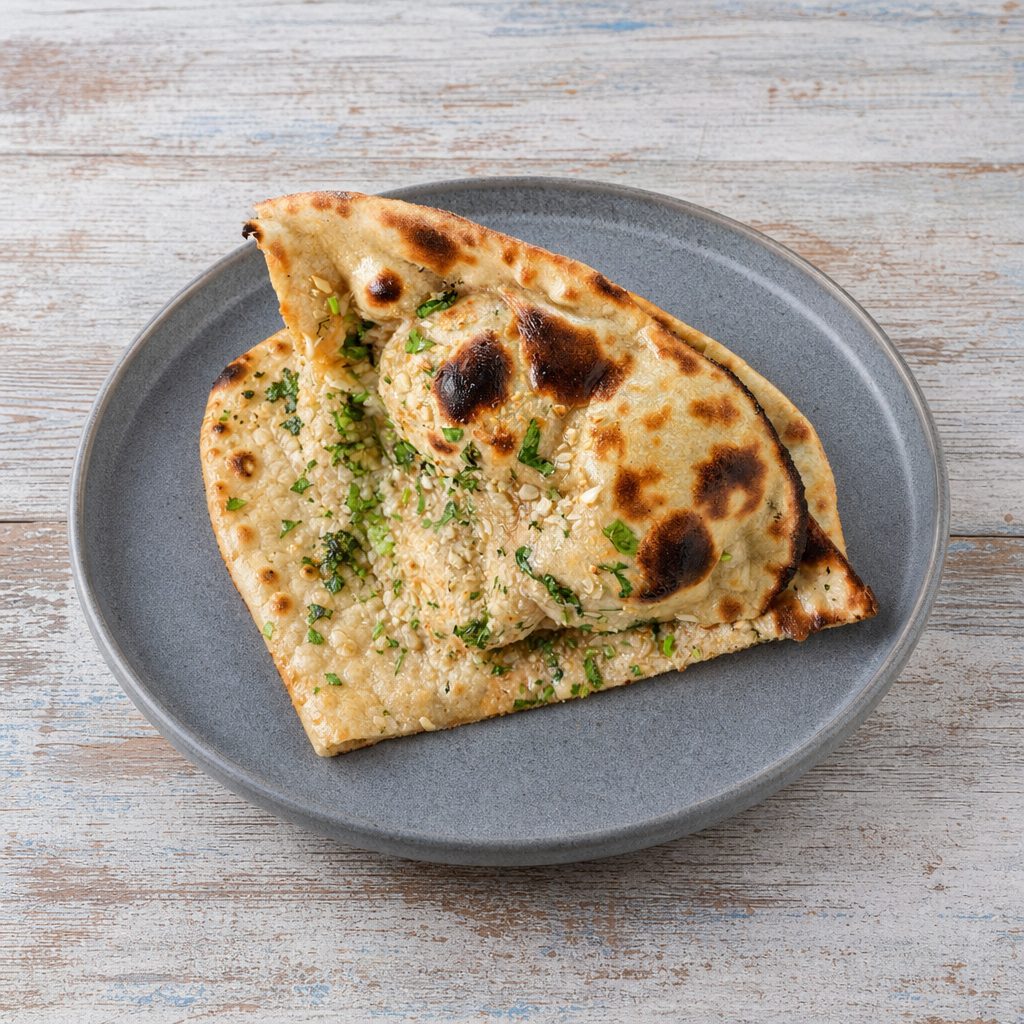 GARLIC TANDOORI ROTI.