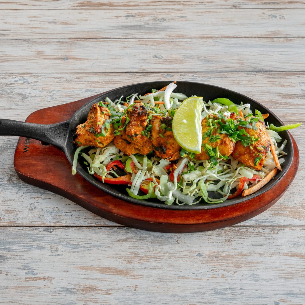 TANDOORI CHICKEN TIKKA.