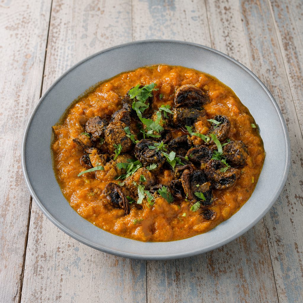 MUSHROOM MASALA.