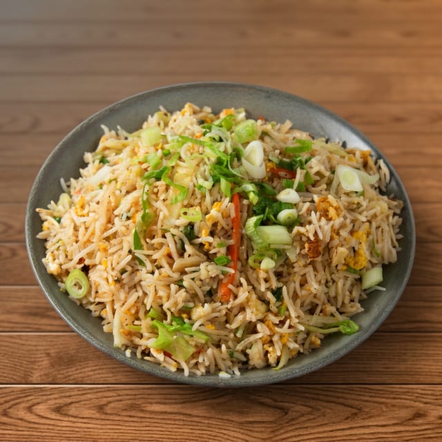 EGG FRIED RICE.