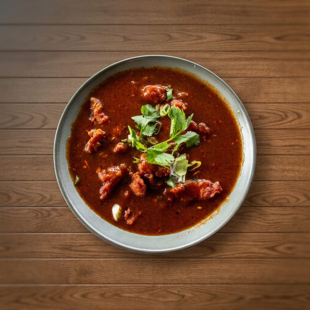 CHICKEN MANCHURIAN.
