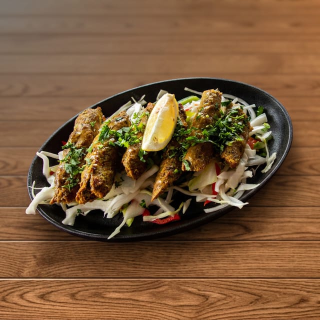 LAMB SEEKH KABAB.