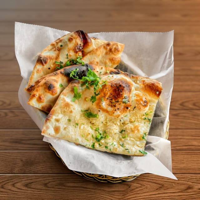 GARLIC NAAN.