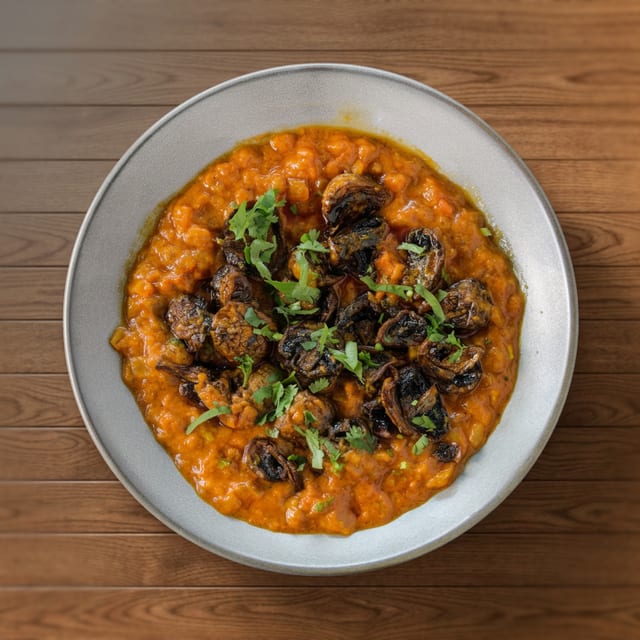 MUSHROOM MASALA.