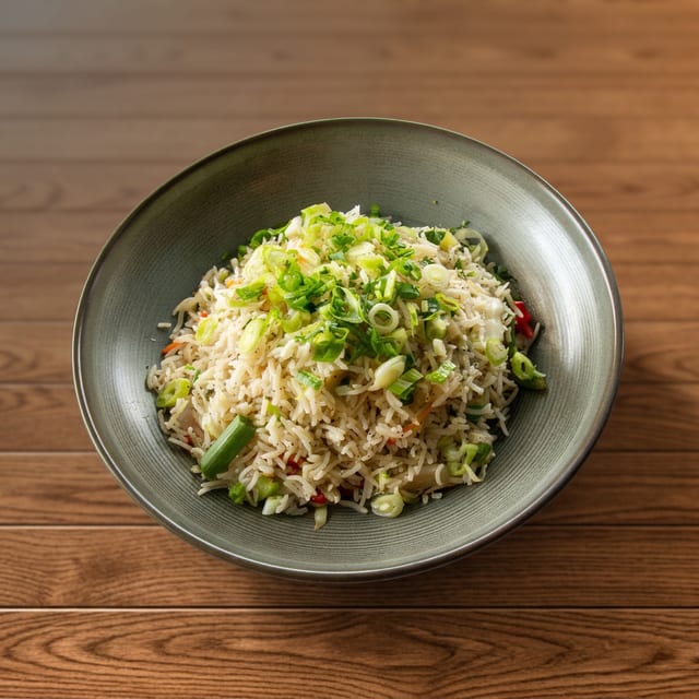 VEG FRIED RICE.